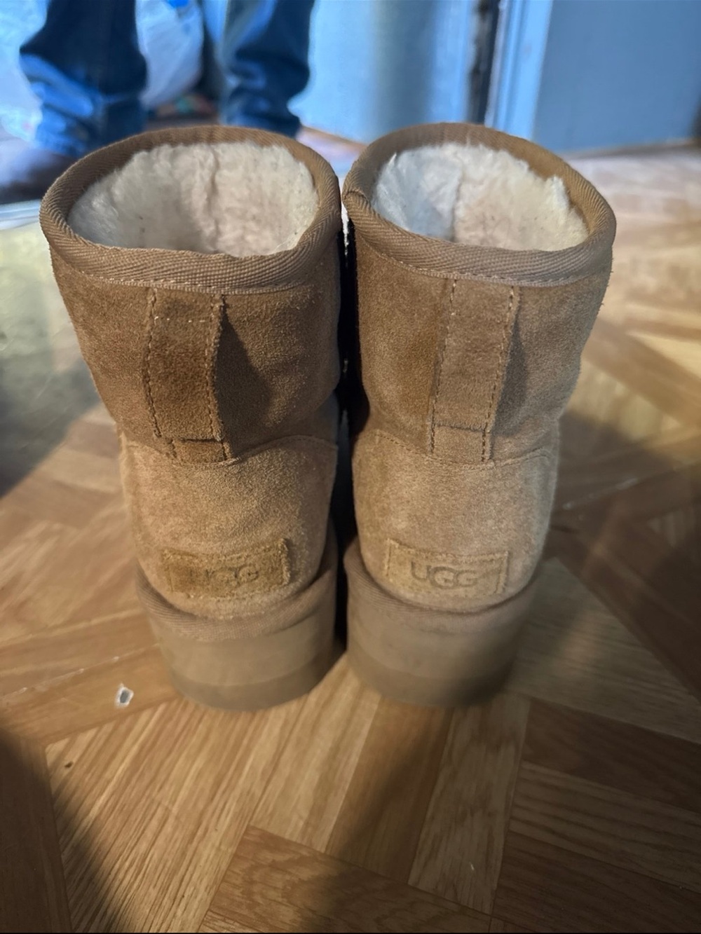 UGG platform short boots